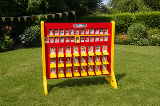Giant Guess Who — illustrative event setting