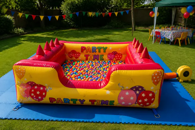 Inflatable Ball Pool — illustrative event setting