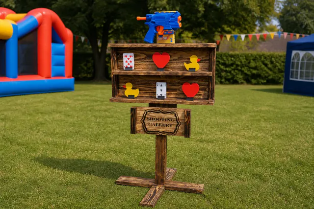 Shooting Gallery — illustrative event setting